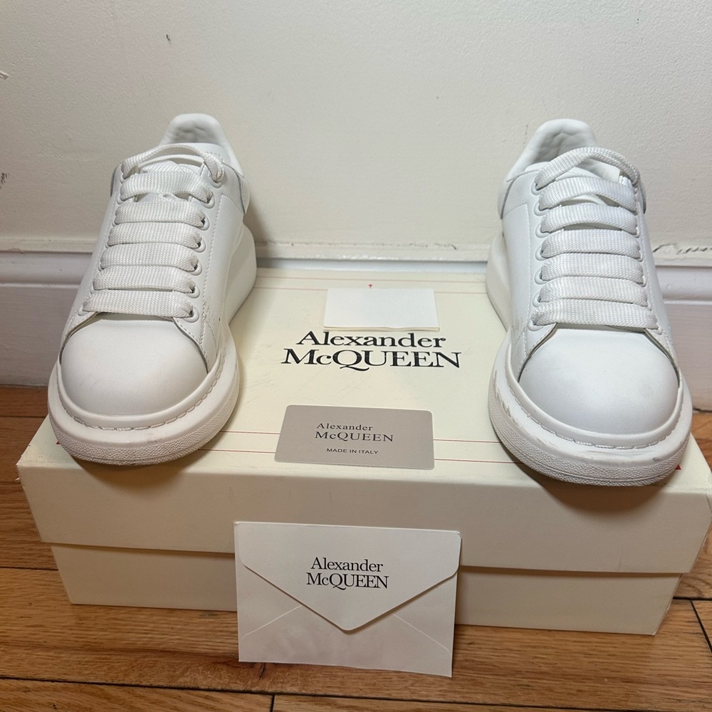 Alexander McQueen White Sneakers